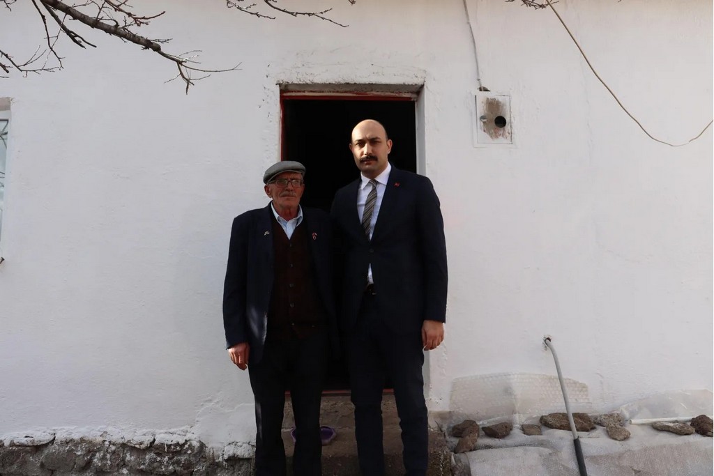 Kıbrıs Gazimiz Tevfik BEKTÜRK  İkametinde Ziyaret Edildi